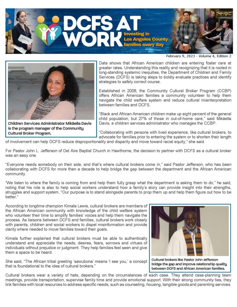 DCFS Newsletter | Los Angeles County Department of Children and Family ...